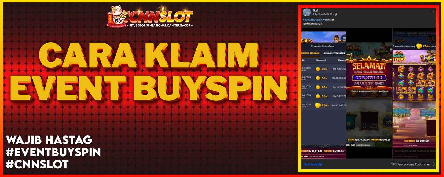 EVENT BUYSPIN 10%